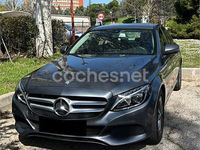 Usado Mercedes C180 Exclusive 156 CV (114 kW) 2017 Gris / plata Berlina