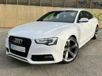 Usado Audi A5 Sportback S-Line 190 CV (139 kW) 2015 Blanco Utilitario