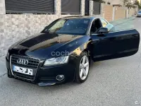 Usado Audi A5 190 CV (139 kW) 2008 Negro Coupe