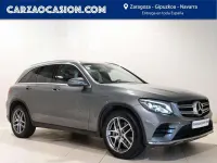 Usado Mercedes GLC220 170 CV (125 kW) 2018 Gris SUV