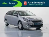 Usado Peugeot 308 SW Style 130 CV (95 kW) 2016 Gris / plata Familiar