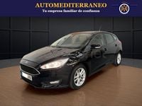 Usado Ford Focus Trend 125 CV (91 kW) 2017 Negro Berlina
