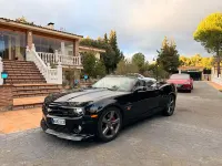 Usado Chevrolet Camaro 405 CV (297 kW) 2011 Negro Descapotable