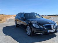 Usado Mercedes E220 Avantgarde 170 CV (125 kW) 2012 Negro Familiar