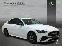 Occasion Mercedes C200 AMG line 163 PK (119 kW) 2023 Wit Sedan