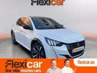 Usado Peugeot 208 GT-line 100 CV (73 kW) 2020 Blanco Utilitario