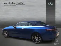 Usado Mercedes E400 AMG line 340 CV (250 kW) 2023 Azul Descapotable