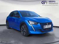 Usado Peugeot e-208 GT-line 100 kW (136 CV) 2020 Azul Utilitario