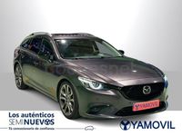 Usado Mazda 6 Luxury 175 CV (128 kW) 2018 Gris / plata Familiar