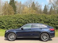 Usado Mercedes GLC220 170 CV (125 kW) 2019 Azul Coupe