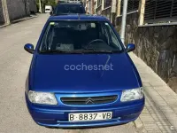 Usado Citroën Saxo 60 CV (44 kW) 1999 Azul Utilitario