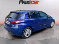 Usado Peugeot 308 GT-line 131 CV (96 kW) 2020 Azul Utilitario