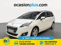 Usado Peugeot 5008 Style 115 CV (84 kW) 2014 Blanco Monovolumen