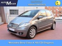 Usado Mercedes A160 Elegance 82 CV (60 kW) 2008 Plateado Utilitario