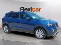 Usado VW T-Cross Advance 110 CV (80 kW) 2022 Azul SUV