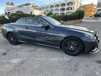Usado Mercedes E350 252 CV (185 kW) 2015 Gris / plata Descapotable