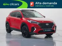 Usado Hyundai Tucson N Line 136 CV (100 kW) 2020 Rojo SUV