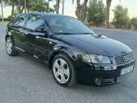 Usado Audi A3 Attraction 115 CV (84 kW) 2005 Negro Utilitario