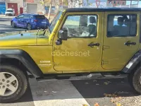 Usado Jeep Wrangler Unlimited Sport 177 CV (130 kW) 2007 Naranja SUV