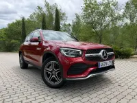 Usado Mercedes GLC350 320 CV (235 kW) 2021 Rojo SUV