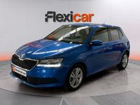 Usado Skoda Fabia Ambition 95 CV (69 kW) 2021 Azul Berlina