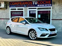 Usado Seat Leon Style 110 CV (80 kW) 2015 Blanco Berlina