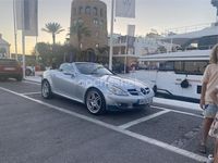 Usado Mercedes SLK200 163 CV (119 kW) 2006 Gris / plata Descapotable