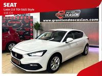 Usado Seat Leon Style 116 CV (85 kW) 2021 Blanco Utilitario