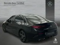 Usado Mercedes CLA220 AMG line 190 CV (139 kW) 2025 Negro Berlina