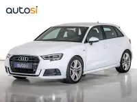 Usado Audi A3 Sportback S-Line 116 CV (85 kW) 2020 Blanco Utilitario