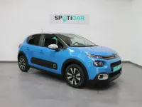 Usado Citroën C3 Feel 99 CV (72 kW) 2018 Azul Utilitario