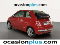Usado Fiat 500C Lounge 69 CV (50 kW) 2015 Rojo Descapotable