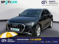 Usado Audi Q3 Sportback S-Line 150 CV (110 kW) 2021 Negro SUV