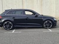 Usado Audi A3 Ambiente 150 CV (110 kW) 2016 Negro Coupe