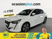 Usado Peugeot 208 Allure 100 CV (73 kW) 2020 Blanco Utilitario