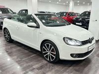 Usado VW Golf Cabriolet 160 CV (117 kW) 2011 Blanco Descapotable