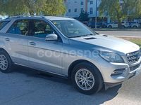Usado Mercedes ML250 204 CV (150 kW) 2013 Gris / plata SUV
