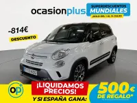 Usado Fiat 500L Trekking 120 CV (88 kW) 2017 Blanco Monovolumen