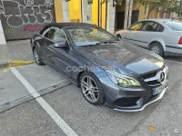 Usado Mercedes E250 211 CV (155 kW) 2014 Negro Descapotable