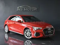 Usado Audi A3 S-Line 150 CV (110 kW) 2021 Rojo Berlina