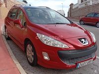 Usado Peugeot 308 SW Sport 110 CV (80 kW) 2009 Rojo Familiar
