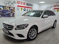 Usado Mercedes C200 160 CV (117 kW) 2019 Blanco Familiar