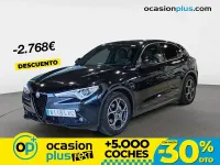 Usado Alfa Romeo Stelvio Sprint 160 CV (117 kW) 2022 Negro SUV