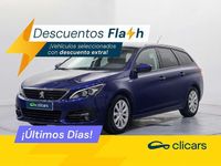 Usado Peugeot 308 SW Style 131 CV (96 kW) 2018 Azul Familiar