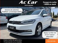 Usado VW Touran Advance 115 CV (84 kW) 2018 Blanco Monovolumen