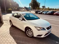 Usado Seat Leon ST Style 125 CV (91 kW) 2013 Blanco Familiar