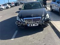 Usado Mercedes E220 Avantgarde 170 CV (125 kW) 2010 Negro Berlina