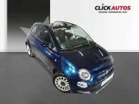 Usado Fiat 500 Dolcevita 71 CV (52 kW) 2021 Azul Descapotable