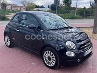 Usado Fiat 500 Lounge 69 CV (50 kW) 2019 Negro Berlina