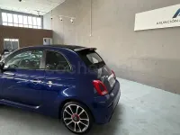Usado Abarth 595C Turismo 160 CV (117 kW) 2016 Azul Descapotable